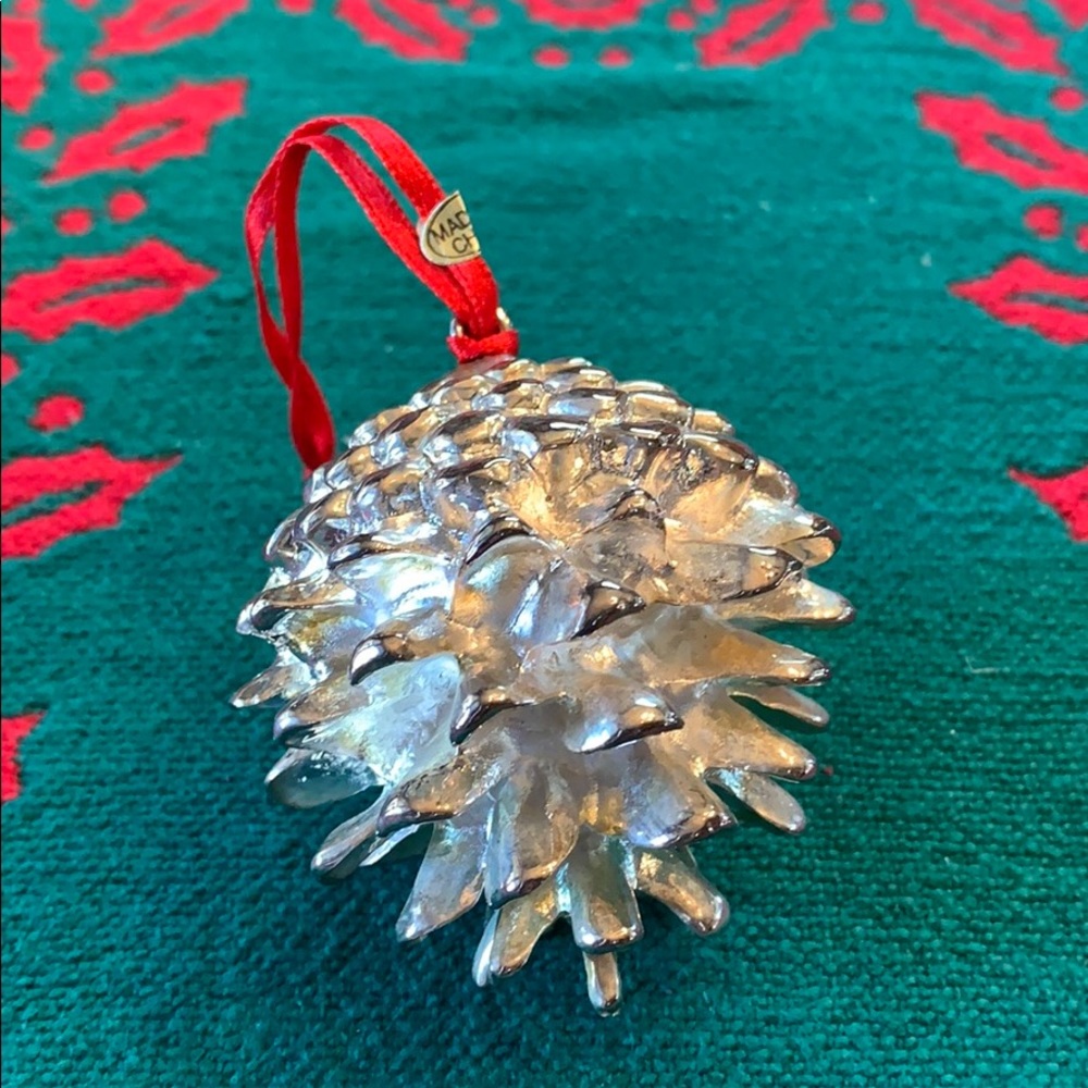 Centurion Collection Silverplate Pine Cone